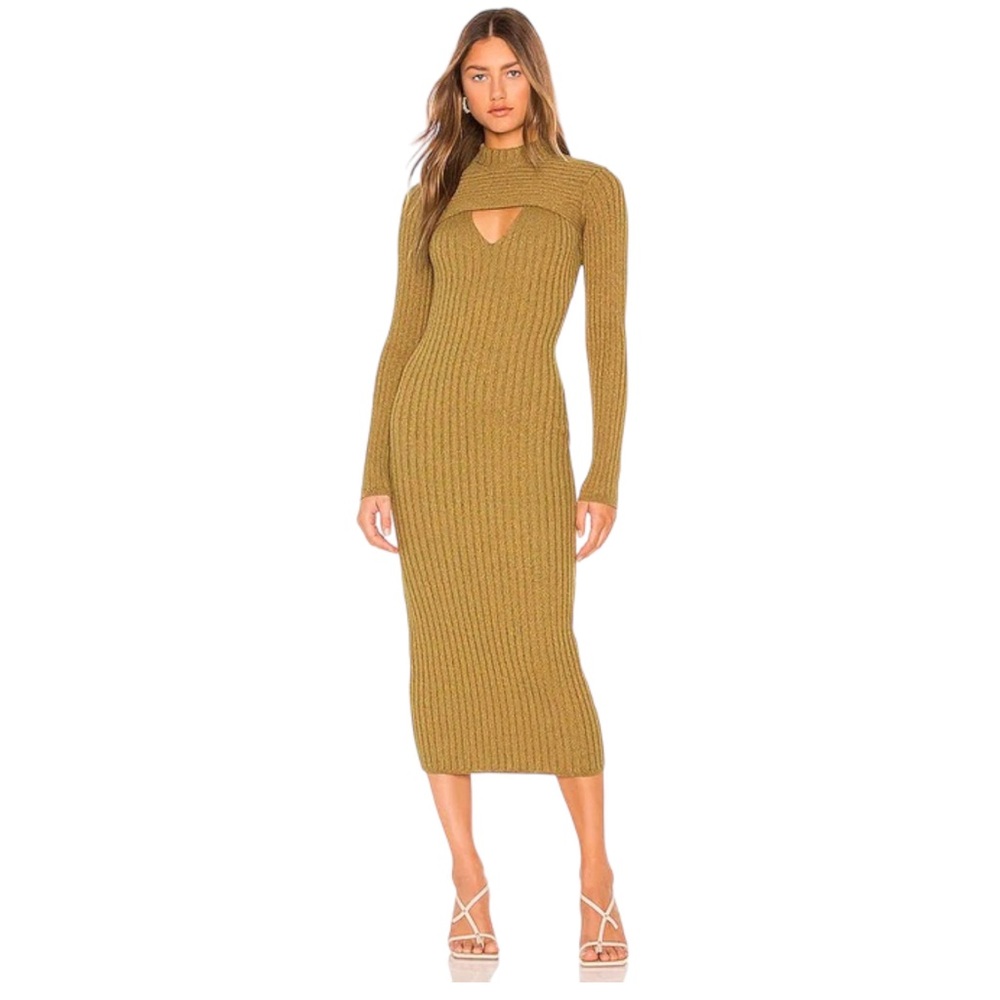 Ronny Kobo Adaire Ribbed Sweater Dress & Shrug Set Size XS NWOT